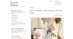 Desktop Screenshot of elizasdream.com